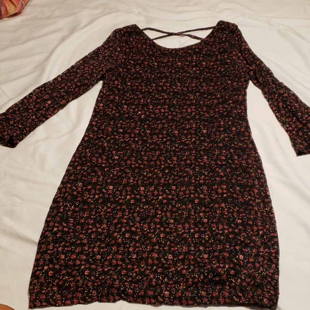 Junior's floral dress XL